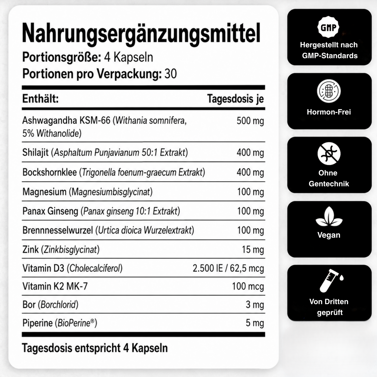 Natural Testosterone Support